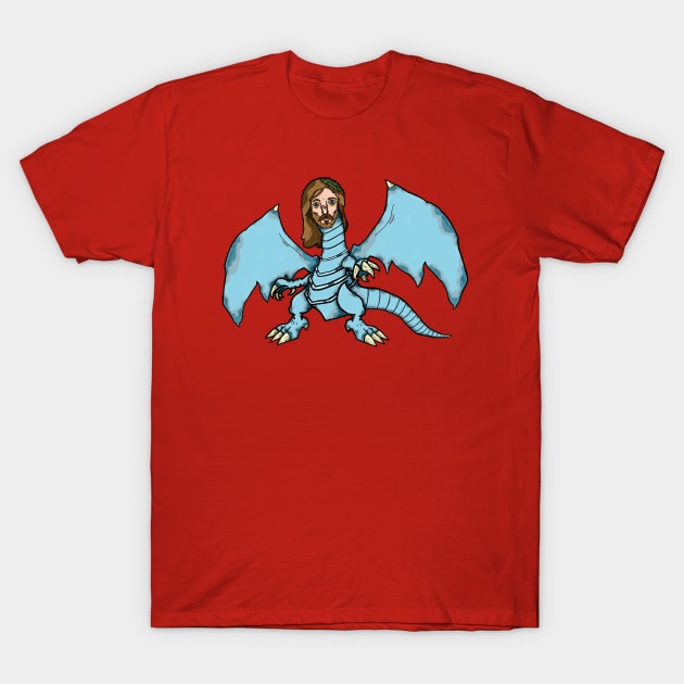 Blue Eyes White Savior T-Shirt by Grumble 